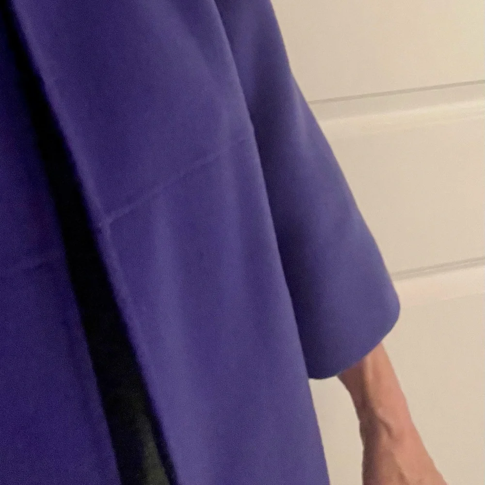 Eileen Fisher Rich Purple Fabric - Picture 5 of 5